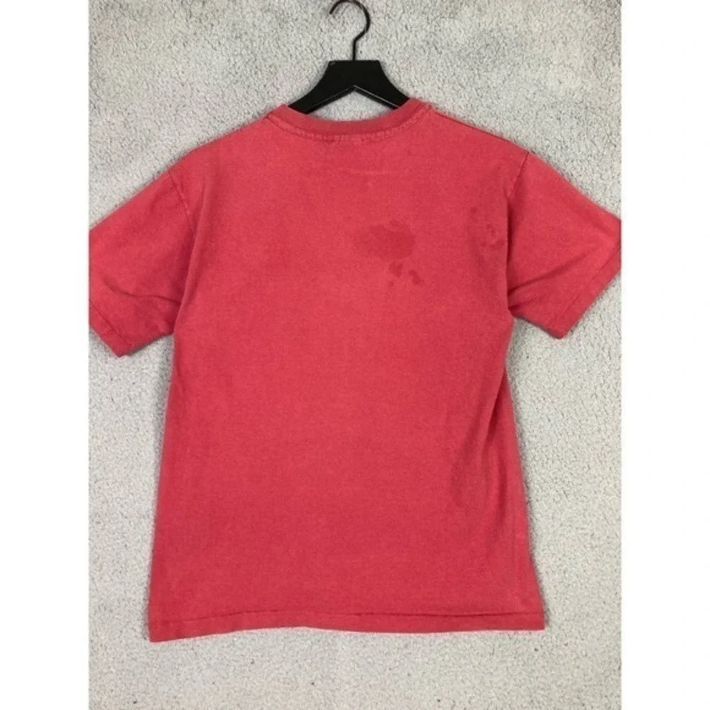 Vintage Denver CO Red Shirt Mens M Distressed Anvil Tag Retro City Tee Top - Picture 11 of 12